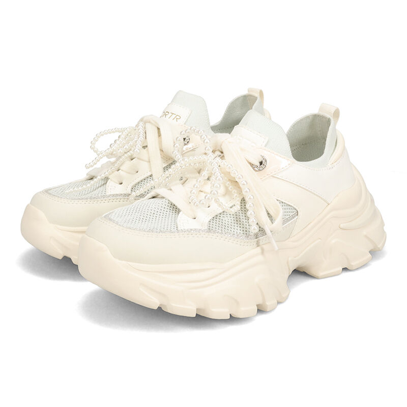 ORiental TRaffic「●2026春夏新作●2wayリボンモチーフニットスニーカー/OT3797」|スニーカー|GREY