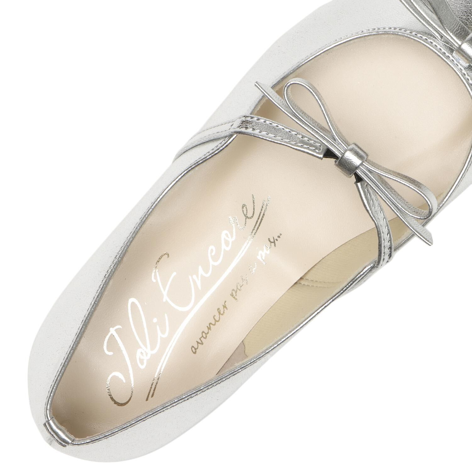 JOLI ENCORE「【JOLI ENCORE(TH)】W-RIBBON FLAT 1」|パンプス|