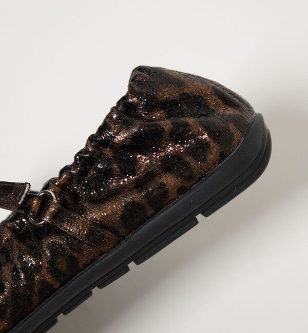 SY UNITED ARROWS「＜SY＞ シャーリングベルクロ フラット20&uarr;」|バレエシューズ|