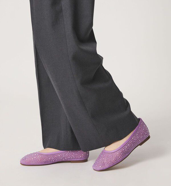 ODETTE E ODILE「クリアビジューチュール フラット10&uarr;」|パンプス|