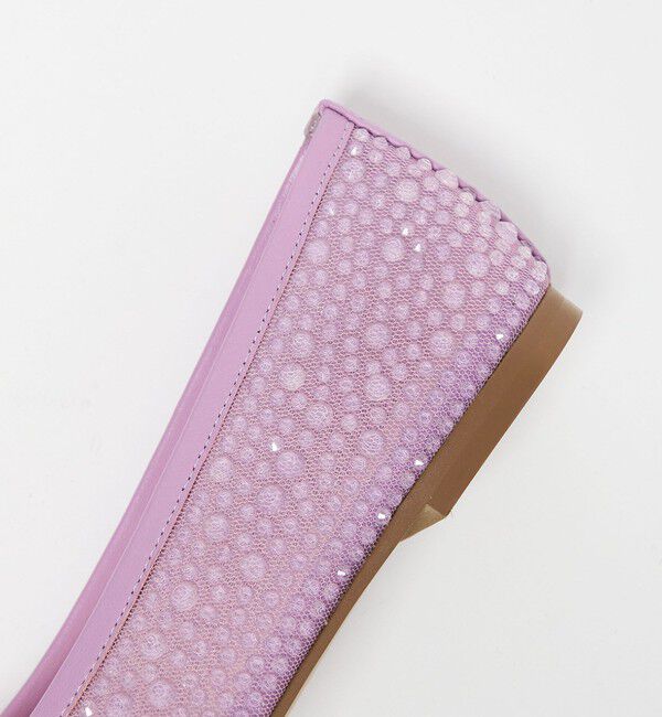 ODETTE E ODILE「クリアビジューチュール フラット10&uarr;」|パンプス|