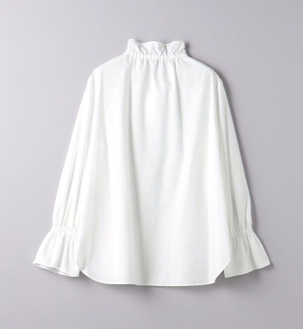 UNITED ARROWS「フリルカラー フレアスリーブ ブラウス」|シャツ・ブラウス|