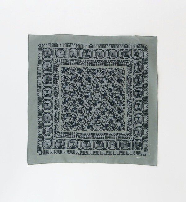 UNITED ARROWS「ジオメトリック バンダナ」|ハンカチ|