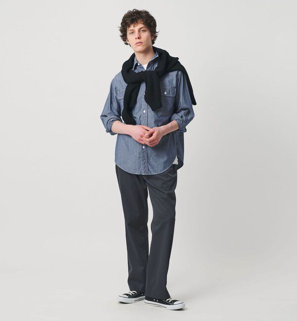 UNITED ARROWS「シオタ スビンシャンブレー ワークシャツ「SLOW &　」」|シャツ・ブラウス|