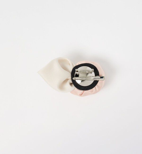 UNITED ARROWS「サテン ローズ コサージュ」|ブローチ・コサージュ|