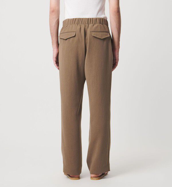 UNITED ARROWS「ポリエステルサブレ モダンストレート イージーパンツ」|スラックス|