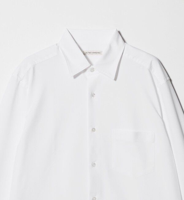 UNITED ARROWS「タイプライター セミワイドカラー シャツ COMFORT EASY-MODEL　抗菌防臭」|シャツ・ブラウス|