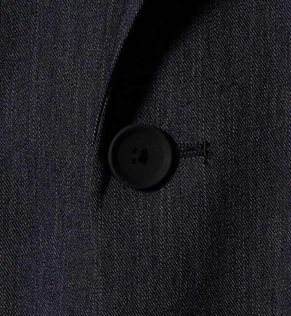 UNITED ARROWS「デニムライク シングル ２ボタン テーラード ジャケット UA COZY　ウォッシャブル　ヨコストレッチ　防しわ」|テーラードジャケット|