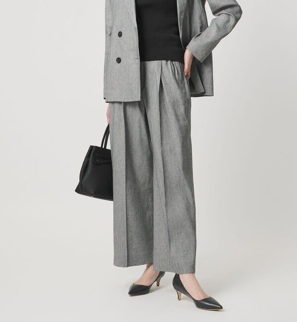 UNITED ARROWS「ECLISSE ストレート ワイドパンツ」|スラックス|その他1