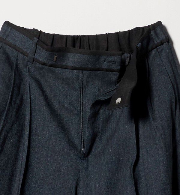 UNITED ARROWS「ECLISSE ストレート ワイドパンツ」|スラックス|