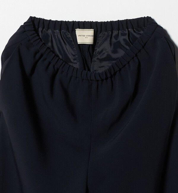 UNITED ARROWS「Drapy バイアス イージー パンツ ‐ウォッシャブル‐」|スラックス|