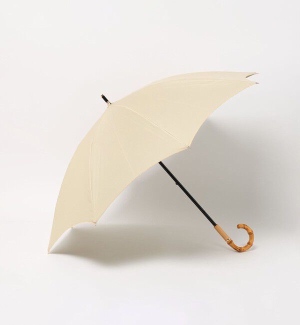 UNITED ARROWS「無地 晴雨兼用 長傘」|傘|BEIGE