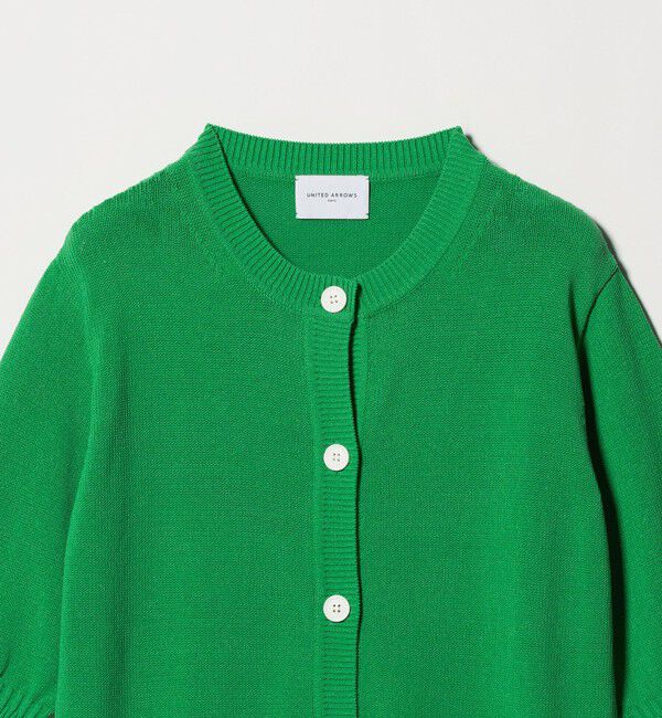 UNITED ARROWS「クルーネック ベーシック カーディガン ‐ウォッシャブル‐」|カーディガン|