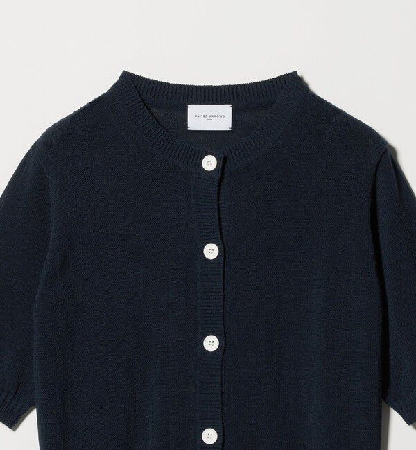 UNITED ARROWS「クルーネック ベーシック カーディガン ‐ウォッシャブル‐」|カーディガン|