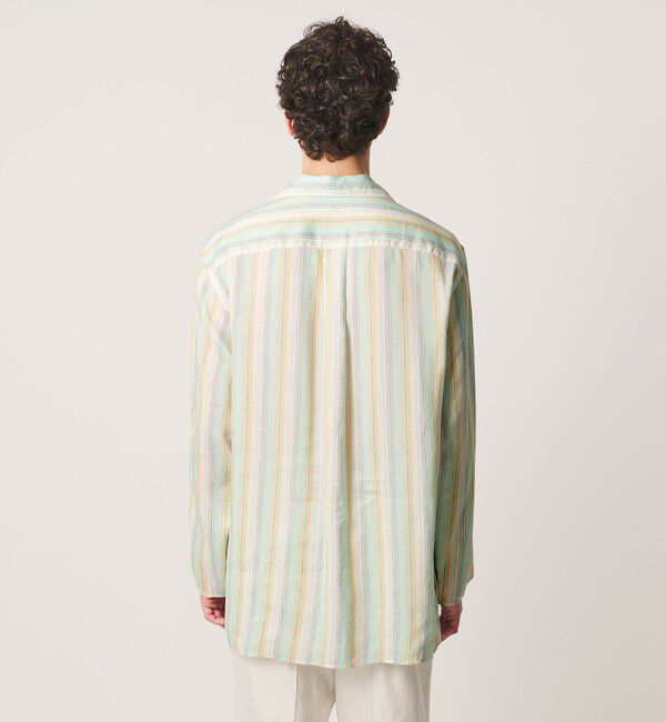 UNITED ARROWS「＜SOVEREIGN＞マルチストライプ スキッパーシャツ」|シャツ・ブラウス|