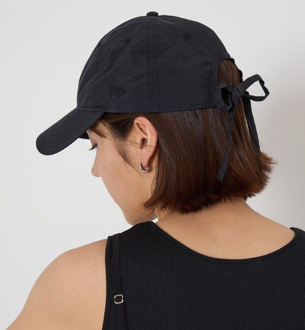 UNITED ARROWS green label relaxing「【別注】＜NEW ERA＞920 リボン キャップ / CAP」|キャップ・キャスケット|BLACK