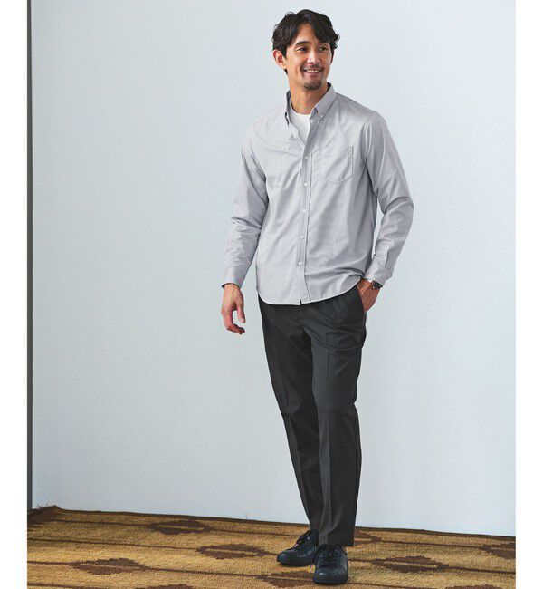 UNITED ARROWS green label relaxing「【WEB限定】JUST fit デイリー オックスフォード ボタンダウン シャツ」|シャツ・ブラウス|