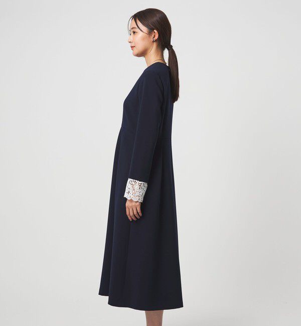 UNITED ARROWS green label relaxing「［size SHORTあり］ソデレース 2WAY ワンピース」|ワンピース|