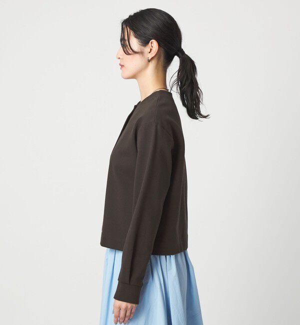 UNITED ARROWS green label relaxing「リップルボーダー カーディガン」|カーディガン|