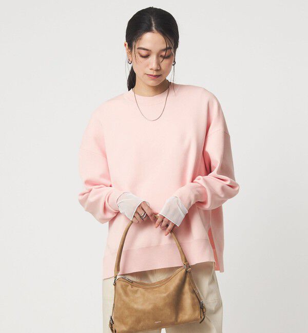 UNITED ARROWS green label relaxing「パフニット プルオーバー ウォッシャブル」|ニット・セーター|