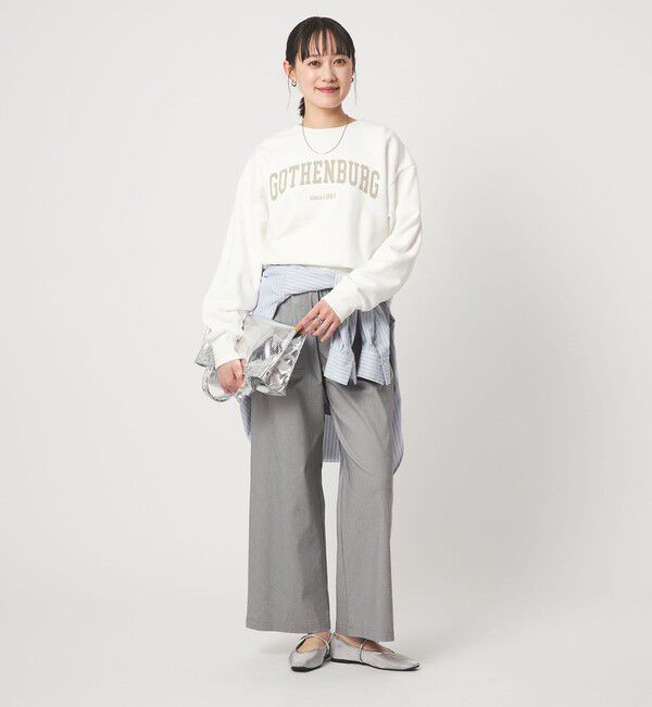 UNITED ARROWS green label relaxing「フェード カレッジ ロゴ スウェット プルオーバー」|スウェット・ジャージ|