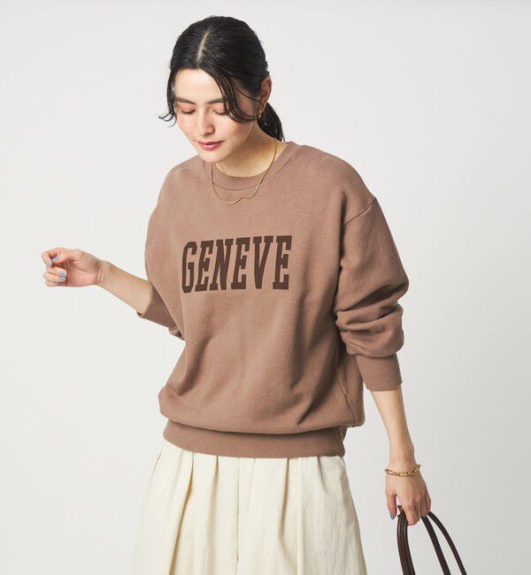 UNITED ARROWS green label relaxing「フェード カレッジ ロゴ スウェット プルオーバー」|スウェット・ジャージ|MD.BROWN