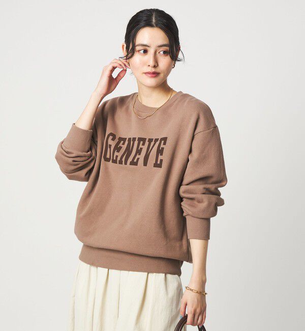 UNITED ARROWS green label relaxing「フェード カレッジ ロゴ スウェット プルオーバー」|スウェット・ジャージ|