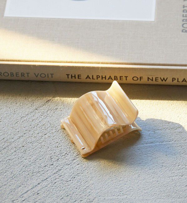 UNITED ARROWS green label relaxing「【WEB限定】スクエアマーブル ヘアクリップ」|ヘアバンド|