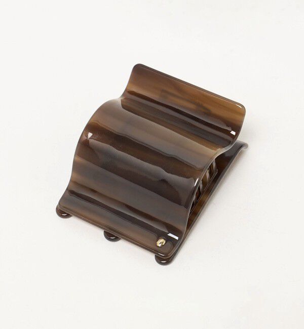 UNITED ARROWS green label relaxing「【WEB限定】スクエアマーブル ヘアクリップ」|ヘアバンド|