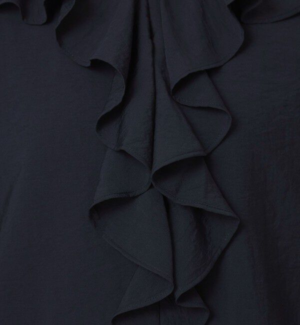 UNITED ARROWS green label relaxing「ラッフル ブラウス」|シャツ・ブラウス|