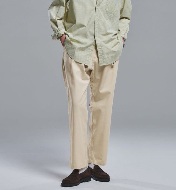 UNITED ARROWS green label relaxing「【別注】＜Gramicci＞GLR TC ツイル ワイド テーパード パンツ」|その他|NATURAL