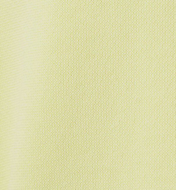 UNITED ARROWS green label relaxing「コットン シルク ミックス インレイ クルーネック ニット」|ニット・セーター|