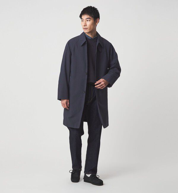 UNITED ARROWS green label relaxing「ナイロンオックス ステンカラーコート ‐撥水‐」|ステンカラーコート|