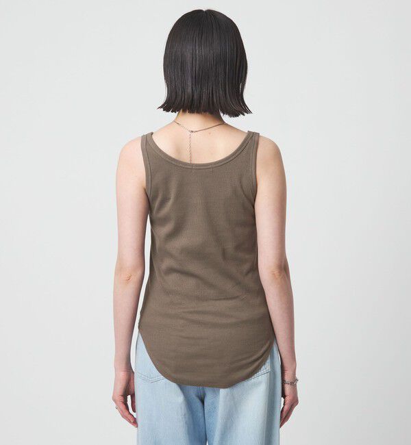 UNITED ARROWS green label relaxing「ベーシック リブ タンクトップ」|タンクトップ|