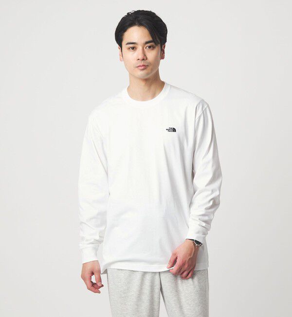 UNITED ARROWS green label relaxing「＜THE NORTH FACE＞フラッシュドライ ヌプシ ロングスリーブ 長袖 Tシャツ」|Tシャツ・カットソー|OFF WHITE