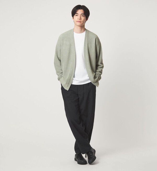 UNITED ARROWS green label relaxing「リネン アゼ イージーカーディガン」|カーディガン|