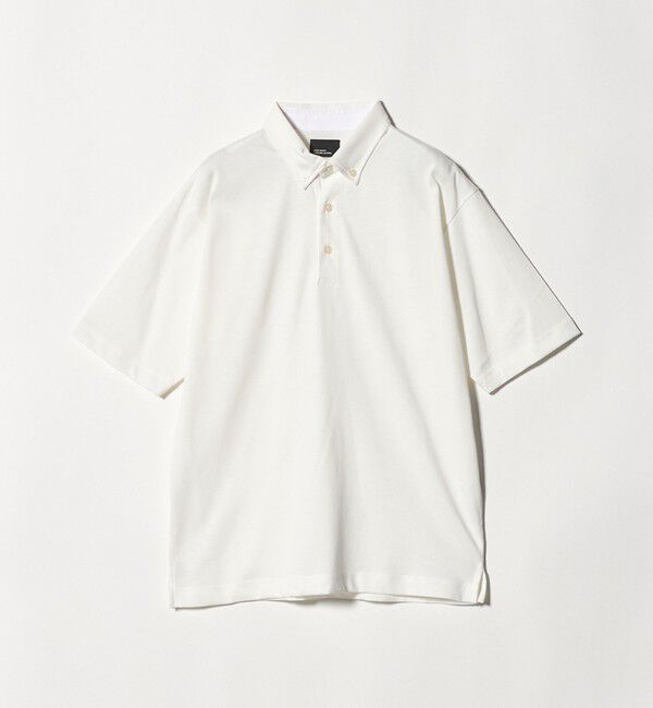 UNITED ARROWS green label relaxing「【WEB限定】JUST fit デイリー ドライ ボタンダウン 半袖 ポロシャツ -吸水速乾・抗菌-」|ポロシャツ|