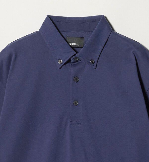 UNITED ARROWS green label relaxing「【WEB限定】JUST fit デイリー ドライ ボタンダウン 半袖 ポロシャツ -吸水速乾・抗菌-」|ポロシャツ|