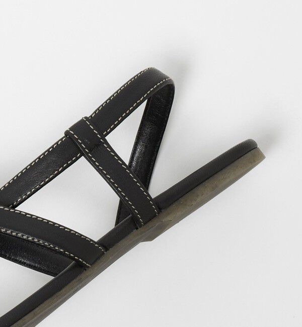 EMMEL REFINES「＜LAOCOONTE＞ステッチ フラット サンダル＜ Select by EMMEL REFINES ＞」|サンダル|