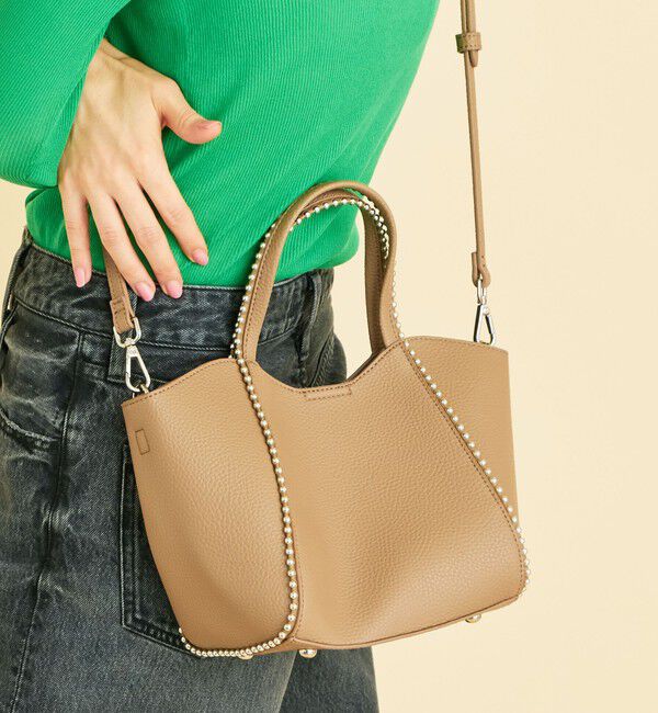 BEAUTY&YOUTH UNITED ARROWS「ボールチェーン ミニトートバッグ -2WAY-」|トートバッグ|