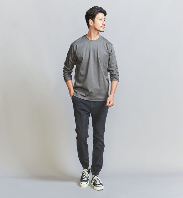 BEAUTY&YOUTH UNITED ARROWS「【WEB限定 WARDROBE SMART】NORITAKE クルーネック スマートフィット カットソー」|Tシャツ・カットソー|