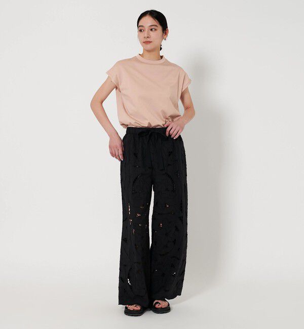 BEAUTY&YOUTH UNITED ARROWS「クルーネック フレンチスリーブ カットソー」|Tシャツ・カットソー|