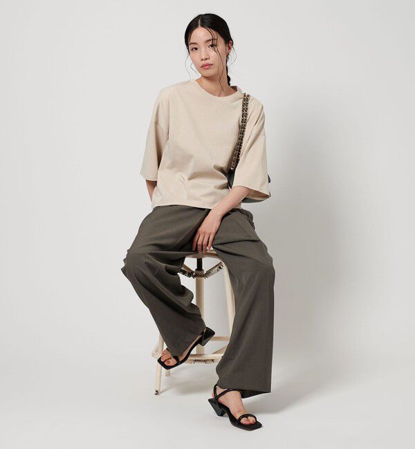 BEAUTY&YOUTH UNITED ARROWS「ドルマンスリーブ ポケット Tシャツ 接触冷感」|Tシャツ・カットソー|