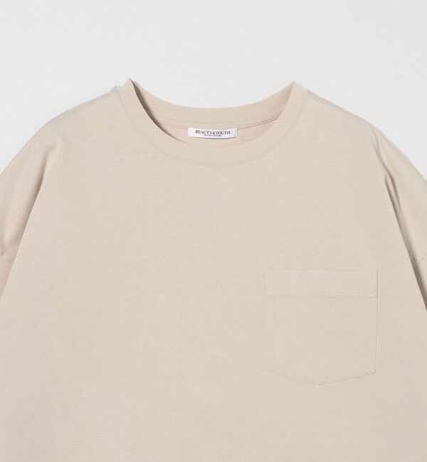 BEAUTY&YOUTH UNITED ARROWS「ドルマンスリーブ ポケット Tシャツ 接触冷感」|Tシャツ・カットソー|