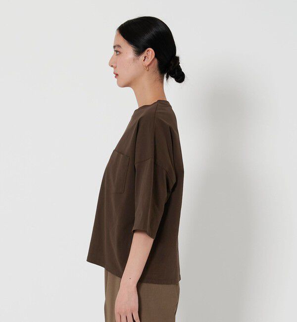 BEAUTY&YOUTH UNITED ARROWS「ドルマンスリーブ ポケット Tシャツ 接触冷感」|Tシャツ・カットソー|