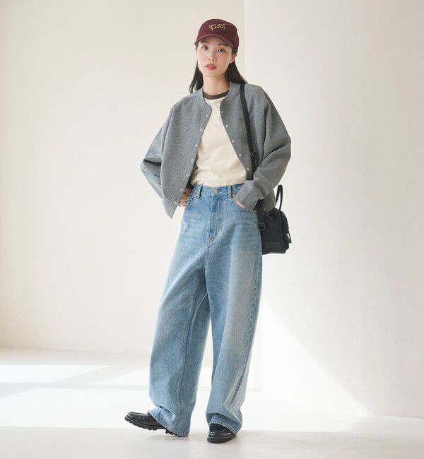 BEAUTY&YOUTH UNITED ARROWS「ダブルフェイス リングボタンカーディガン ウォッシャブル」|カーディガン|