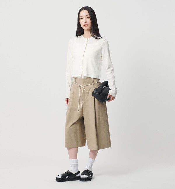 BEAUTY&YOUTH UNITED ARROWS「コットン タック ストリング ハーフパンツ」|その他|BEIGE