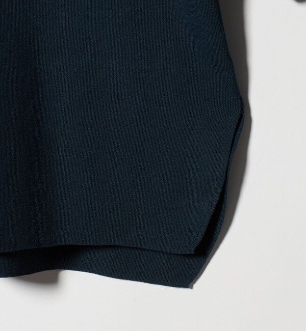 BEAUTY&YOUTH UNITED ARROWS「ハーフスリーブ ニットプルオーバー ウォッシャブル」|ニット・セーター|