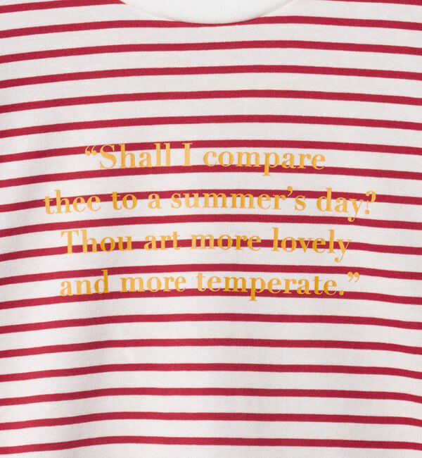 BEAUTY&YOUTH UNITED ARROWS「【別注】＜Samplee＞ボーダー ショートスリーブTシャツ」|Tシャツ・カットソー|