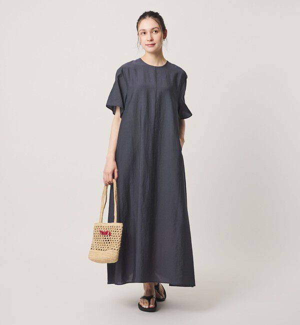 BEAUTY&YOUTH UNITED ARROWS「シアー バックリボン ワンピース ウォッシャブル」|ワンピース|